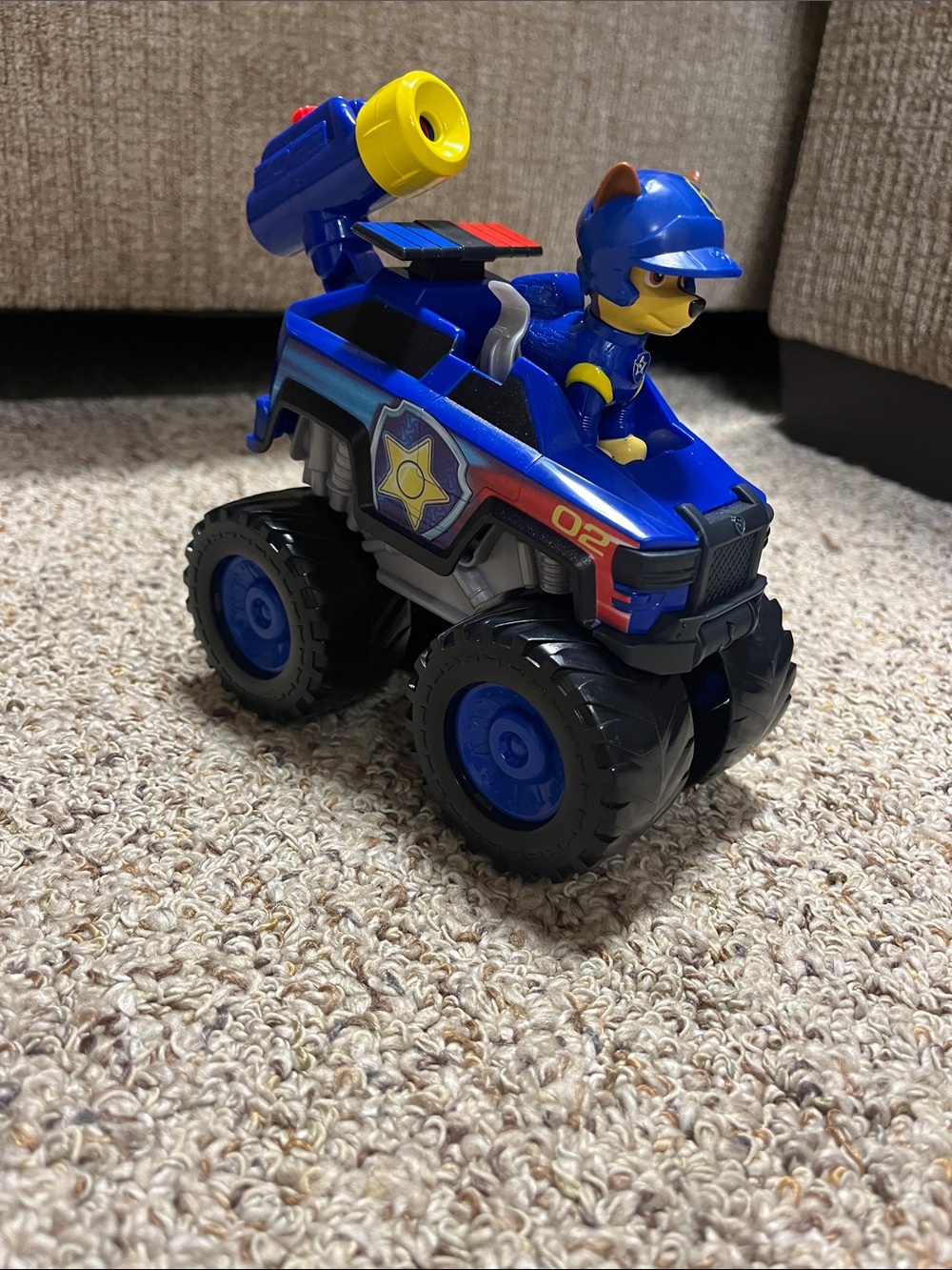 Paw Patrol Rescue Wheels Chase Blue Monster Truck